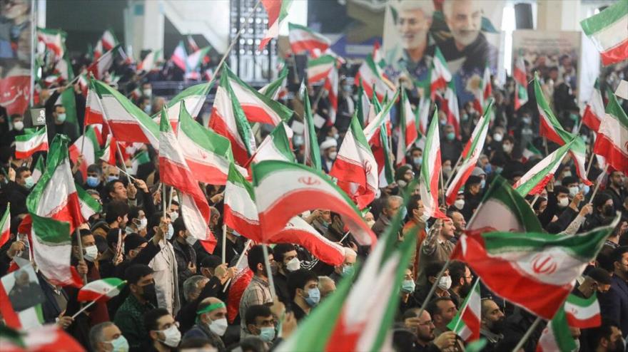 Iraníes conmemoran 2.º aniversario del martirio del general Qasem Soleimani, Teherán, 3 de enero de 2022. (Foto: Merhnews)