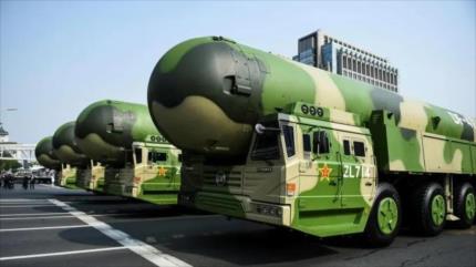 China moderniza su arsenal nuclear, y pide a Rusia y EEUU reducirlo