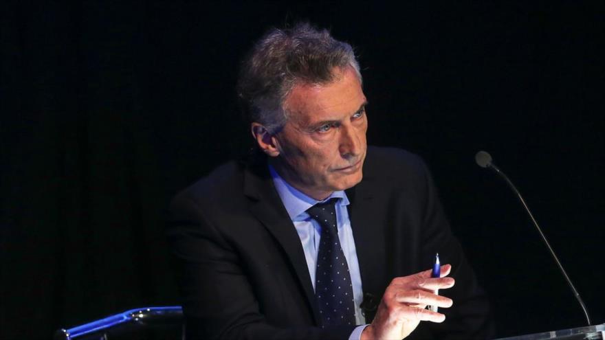 Expresidente argentino Mauricio Macri en un debate presidencial en Buenos Aires, Argentina, 20 de octubre de 2019. (Foto: Reuters)