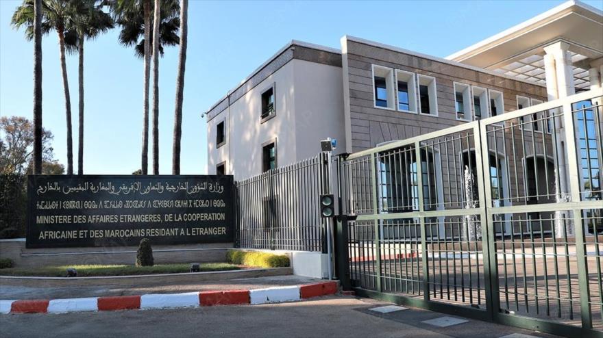 Edificio del Ministerio de Exteriores de Marruecos en Rabat, la capital.