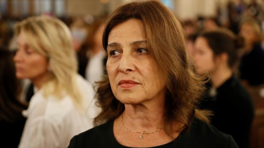 Directora del departamento europeo del ministerio de asuntos exteriores del régimen de Israel, Aliza Bin Noun.