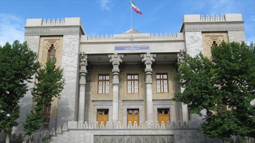 Edificio del Ministerio de Asuntos Exteriores de Irán, en Teherán (la capital). 