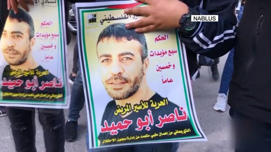 Exigen liberación del preso palestino que lleva 20 años en cárcel