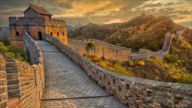 Sismo causa derrumbe de una parte de la Gran Muralla China
