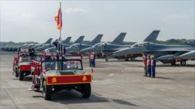 Taiwán mantiene en tierra su flota de F-16 tras un accidente fatal