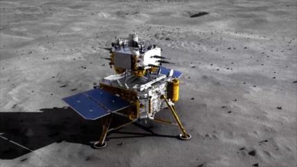 China detecta por primera vez agua en la superficie de la Luna
