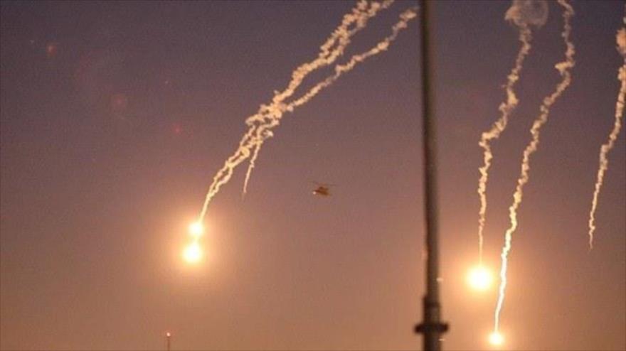 Vídeo: Ataque con drones activa sirenas de una base de EEUU en Irak