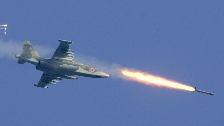 Aviones de combate de Rusia atacan a los aliados de Turquía en Idlib