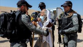Muere el anciano palestino atropellado por grúa israelí