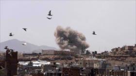 Cazas saudíes bombardean ferozmente Saná y matan a 12 yemeníes