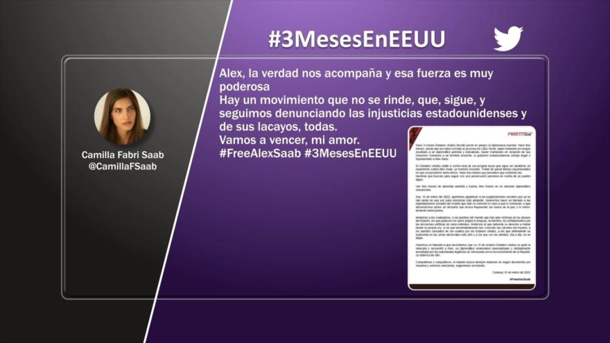Tres meses de vil secuestro de Alex Saab por EEUU | Etiquetaje