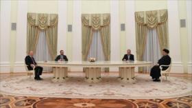Raisi y Putin se reúnen y llaman a afianzar aún más lazos Irán-Rusia