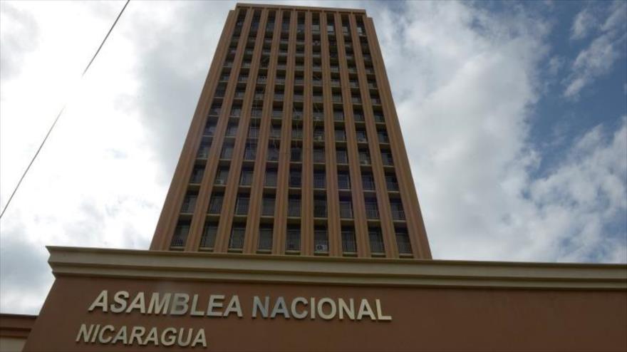 Edificio de Asamblea Nacional de Nicaragua.