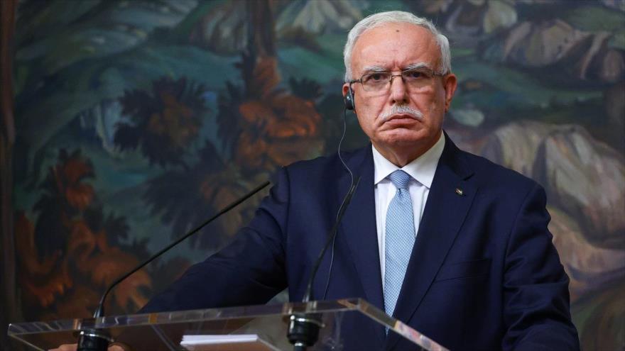 El canciller palestino, Riad al-Maliki. (Foto: Getty Images)
