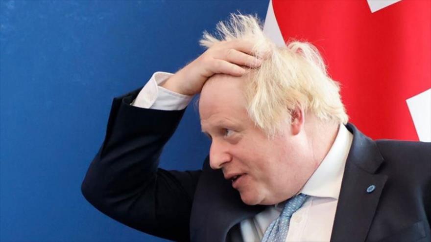 El primer ministro del Reino Unido, Boris Johnson, en Londres, el Reino Unido, 4 de enero de 2022. (Foto: AFP)