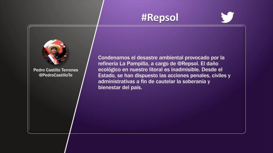 Repsol, responsable de desastre ambiental en Perú | Etiquetaje