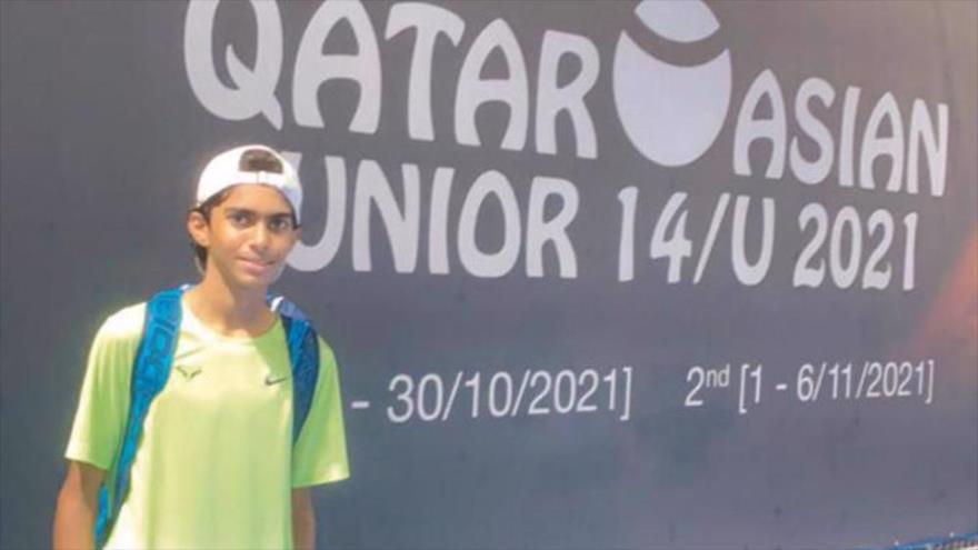El tenista kuwaití Muhamad al-Awadi. 