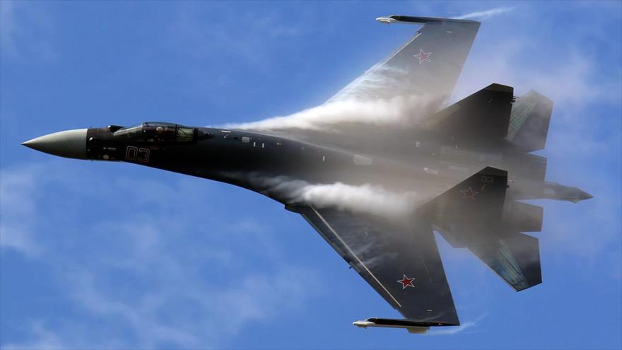 Tensión a tope: Rusia despacha cazas Sujoi Su-35 a Bielorrusia