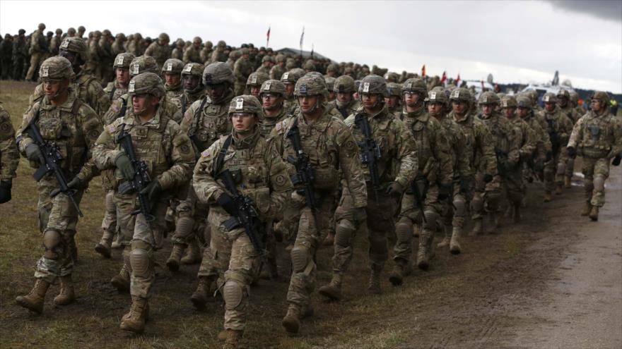 Soldados de EE.UU. en una maniobra militar en Polonia, 13 de abril de 2017. (Foto: Reuters)