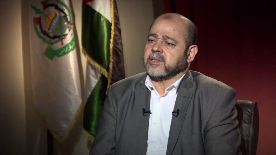 El jefe adjunto de la dirección política del Movimiento de Resistencia Islámica de Palestina (HAMAS), Musa Abu Marzuq.