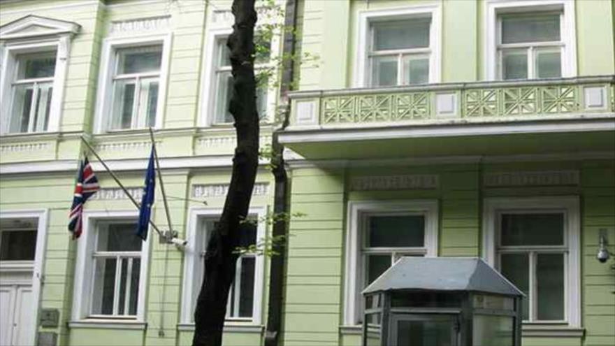 Embajada del Reino Unido en Kiev, capital de Ucrania.