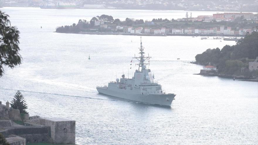 La fragata ’Blas de Lezo’ zarpa hacia aguas del mar Negro en una misión de la OTAN.