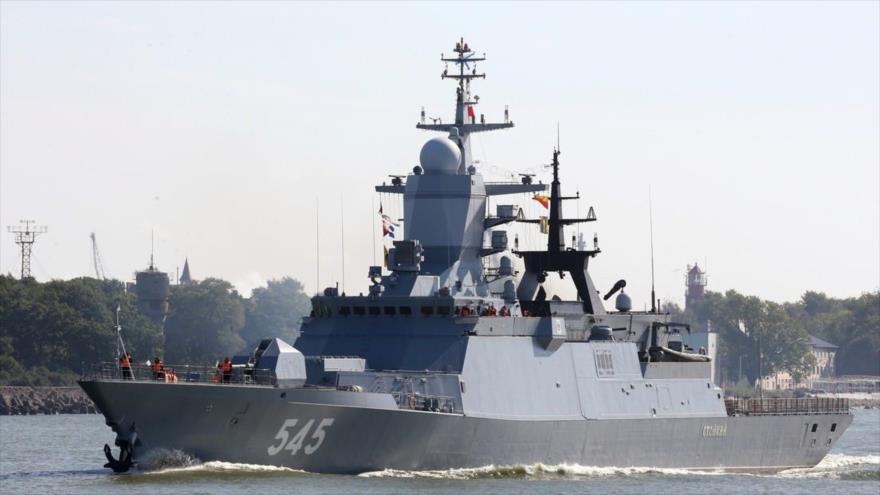 Rusia realiza ejercicios navales con 20 navíos en el mar Báltico