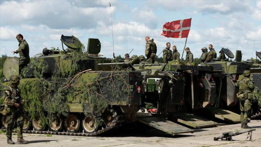 Fuerzas danesas durante una maniobra militar (Foto: militaryimages.net)