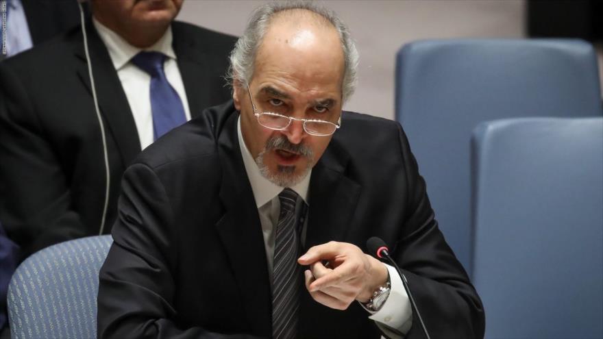 El viceministro de Exteriores de Siria, Bashar al-Yafari.