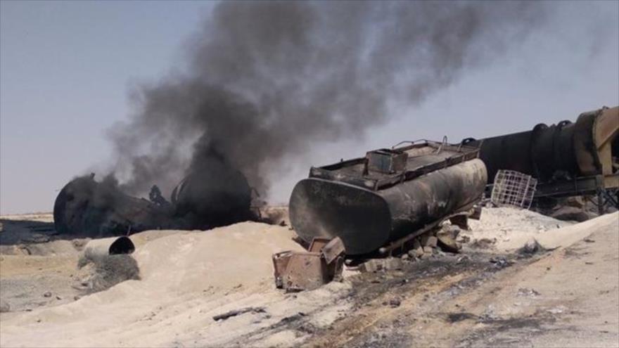 Yemen: Riad atacó un mezclador de asfalto y no lanzador de misiles