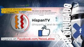 Facebook elimina “permanentemente” página de HispanTV 