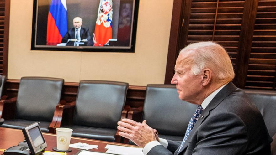 Biden promete “una respuesta unida” a la operación rusa en Donbás | HISPANTV