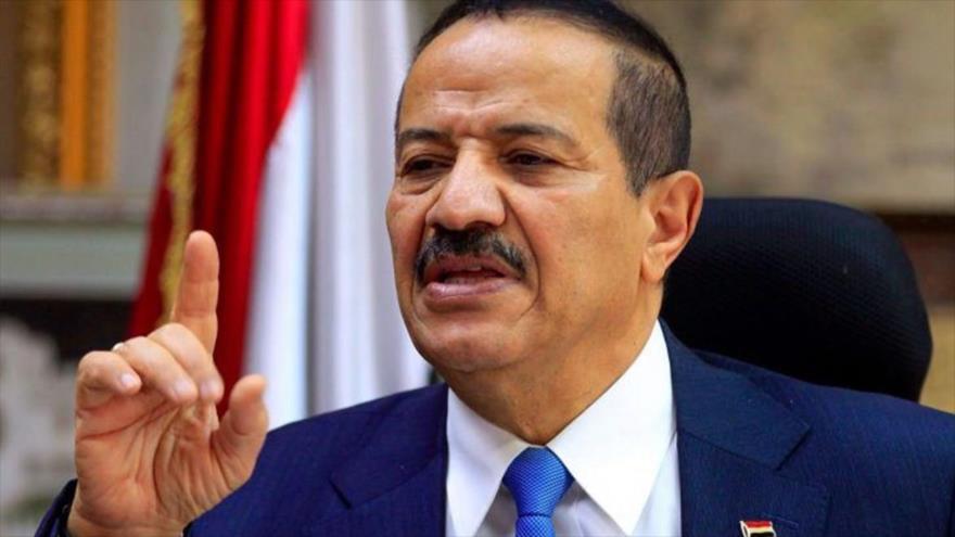 El canciller yemení, Hesham Sharaf.