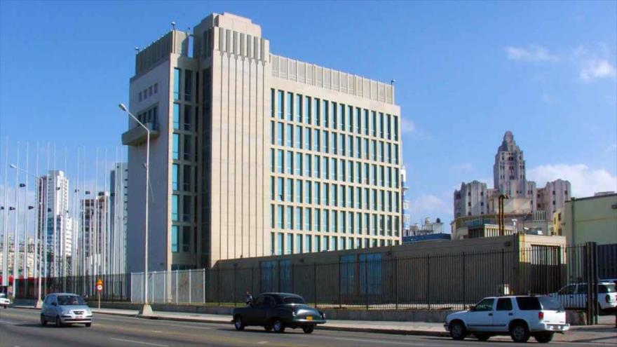 La embajada de EE.UU. en La Habana, capital de Cuba.
