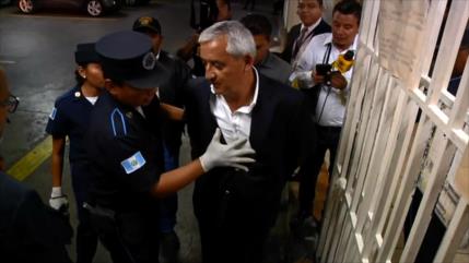 El expresidente guatemalteco Otto Pérez Molina vuelve a las portadas