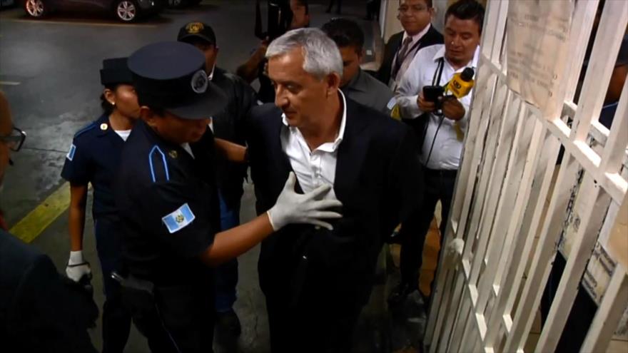 El expresidente guatemalteco Otto Pérez Molina vuelve a las portadas