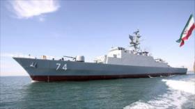 Muestra de poder: Flotilla de Armada de Irán sale rumbo a alta mar