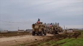 Fuerzas sirias bloquean paso de convoy militar de EEUU en Al-Hasaka