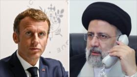 Macron a Raisi: Irán tiene derecho a desconfiar de EEUU sobre PIAC