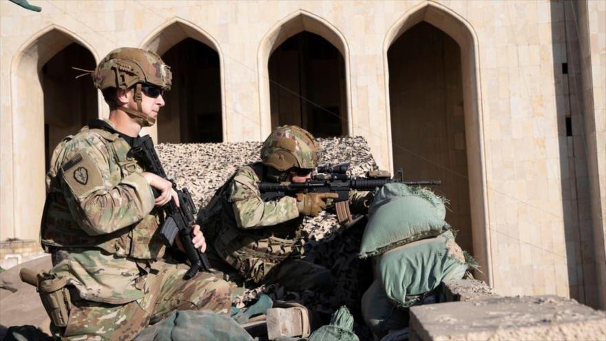 Soldados de EE.UU. en una base en Bagdad, capital de Irak, 31 de diciembre de 2019. (Foto: Reuters)
