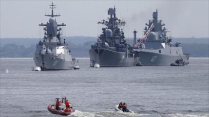 Vídeo: Rusia envía buques de desembarco al puerto de Tartus, Siria