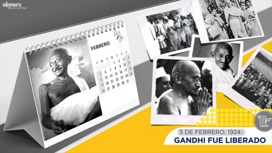 Gandhi fue liberado | Esta semana en la historia
