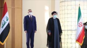 Presidente de Irán y premier iraquí abogan por ampliar cooperaciones