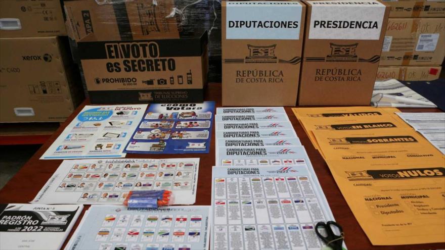 Concluye jornada electoral en Costa Rica y comienza escrutinio