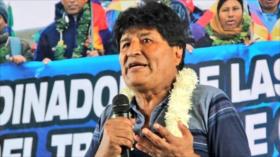 Evo Morales denuncia persecución política en su contra 