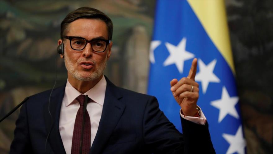 El ministro de Asuntos Exteriores de Venezuela, Félix Plasencia.