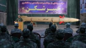 Irán presenta misil guiado de precisión con 1450 km de alcance