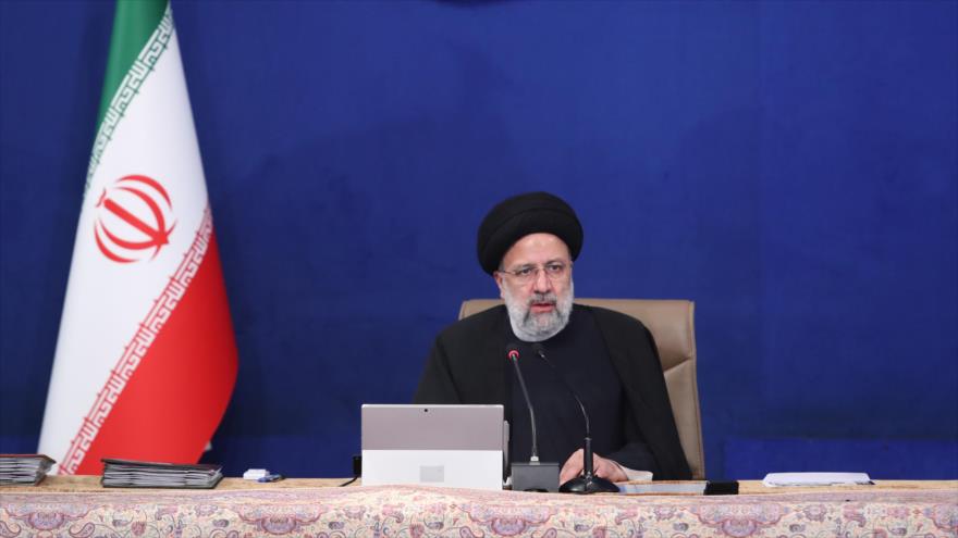 El presidente de Irán, Seyed Ebrahim Raisi, en una reunión con su Gabinete, 6 de febrero de 2022. (Foto: President.ir)