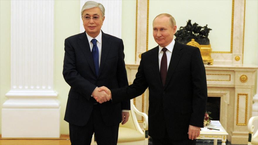 Presidente kazajo agradece a Putin su respaldo en últimos disturbios