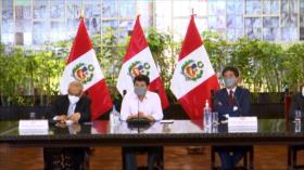 Castillo dirige primer consejo de ministros con nuevo gabinete